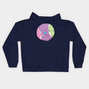 Boobs Are Brilliant: Be A Body Positive Babe Kids Hoodie